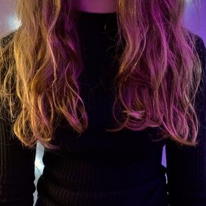 black mock/turtle neck shirt nwot